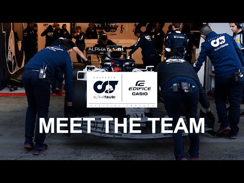 Casio EDIFICE x SCUDERIA ALPHA TAURI | Meet the team
