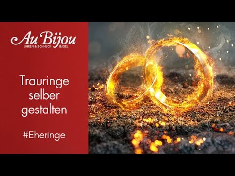 Kreieren Sie ihre Eheringe selber 💍 mit der FISCHER Trauring Manufaktur