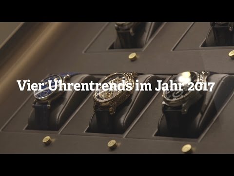 Vier Uhrentrends im Jahr 2017