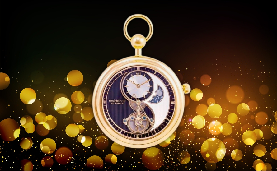 Banner-Goldene-Residence-Taschenuhr-2025 | Au Bijou GmbH Uhren & Schmuck