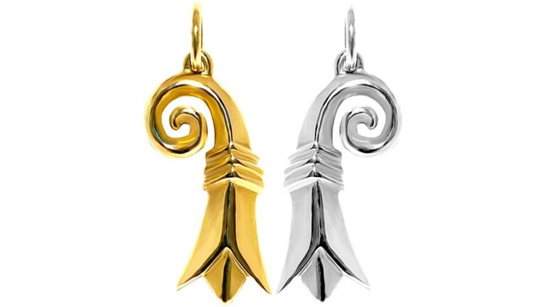 Baslerstab in Gold oder Silber