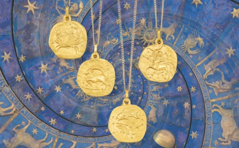 Sternzeichen in Gold