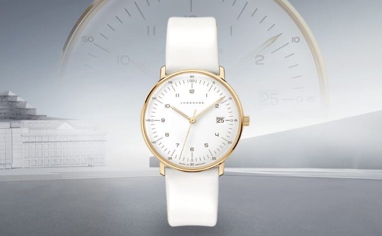 Weisse Max Bill Damenuhren