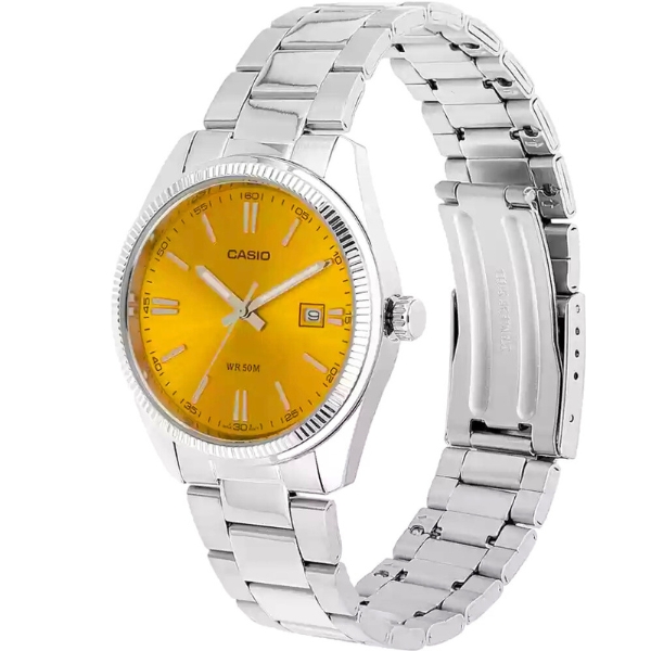 Casio-MTP-1302PD-9AVEF-gelb | Au Bijou GmbH Uhren & Schmuck