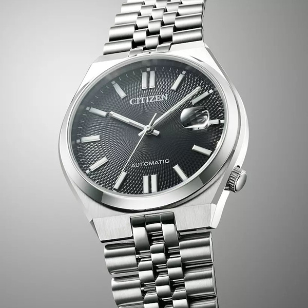 Citizen-NK0020-55E-h | Au Bijou GmbH Uhren & Schmuck Neuheit: Citizen Tsuyosa 60 in schwarz