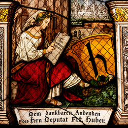 Fenster Huber Friedrich 1766 | Au Bijou GmbH Uhren & Schmuck Fenster in der Allgemeine Lesegesellschaft Basel