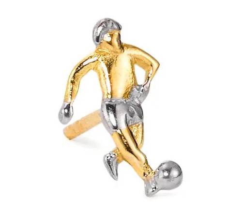 Fussballspieler Ohrstecker