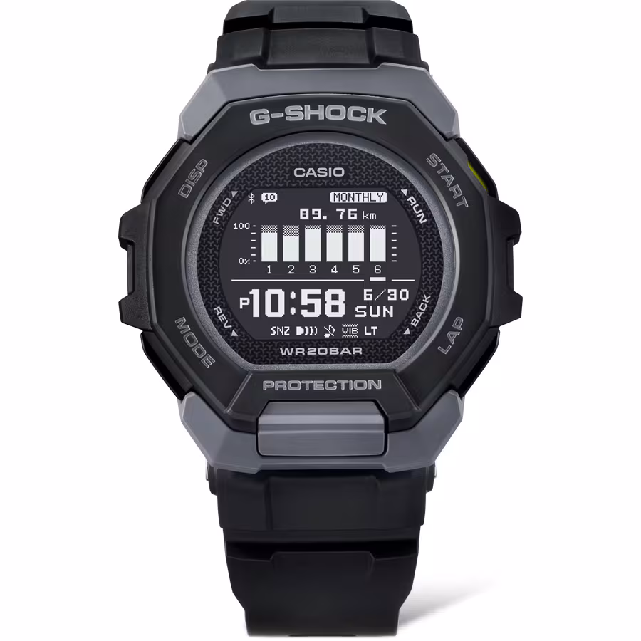 CASIO G-SHOCK GBD-300-1 in Schwarz