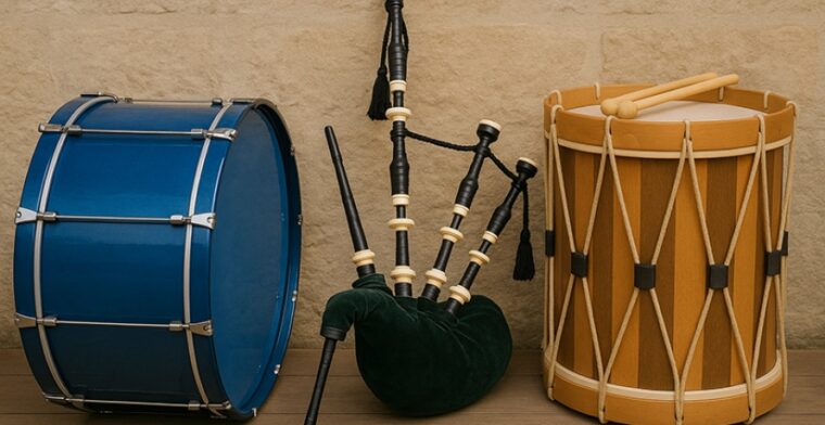 Pipes and drums in Basel 1