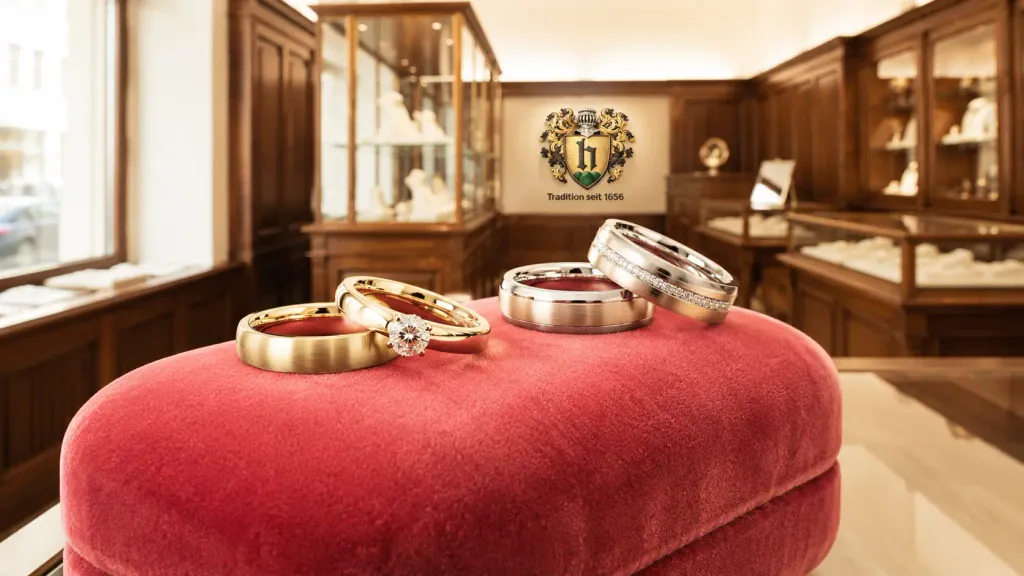 Eheringe von Juwelier Huber aus Basel