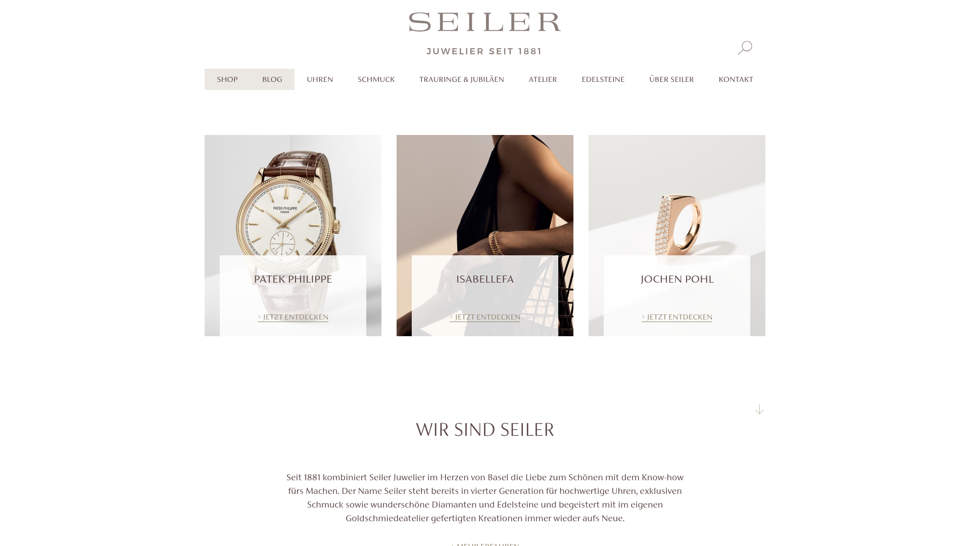 Einzigartiges Wertversprechen Homepage