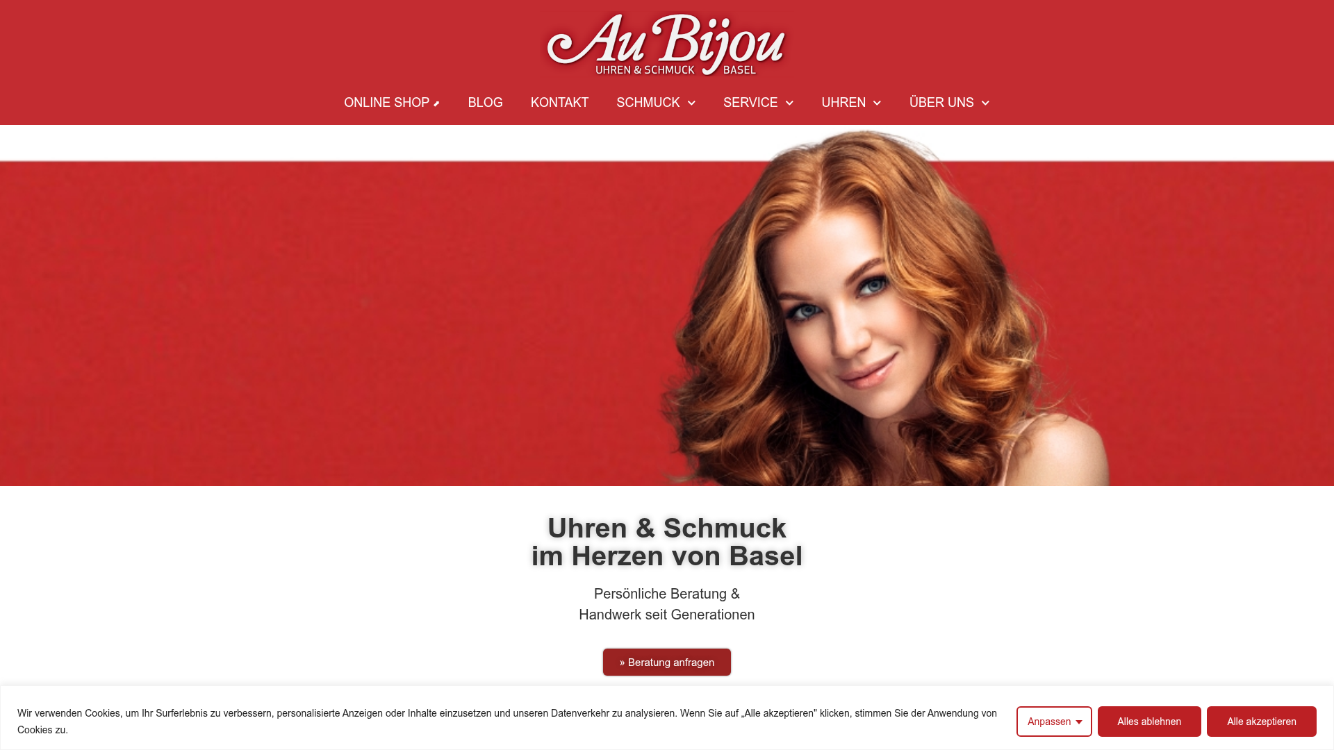 Praxisbeispiel Homepage