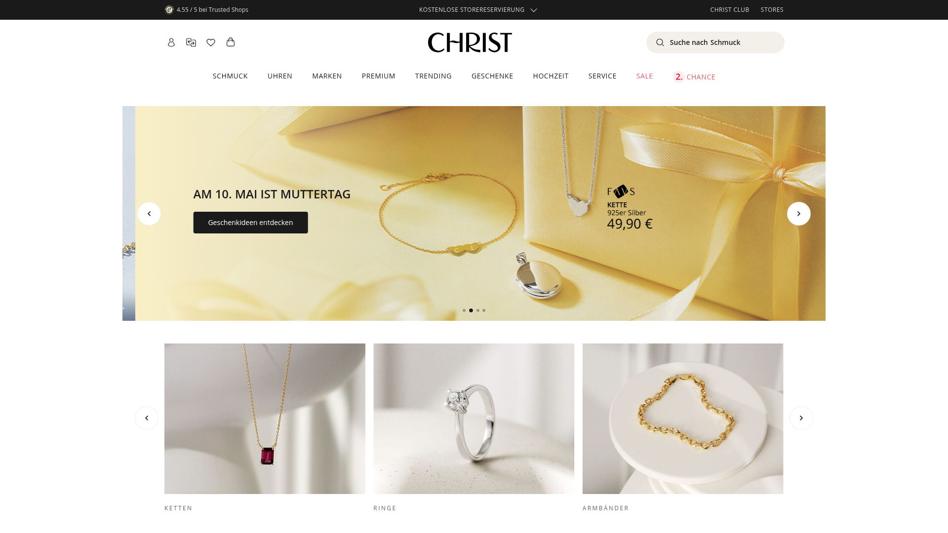 Einzigartiges Leistungsversprechen Homepage